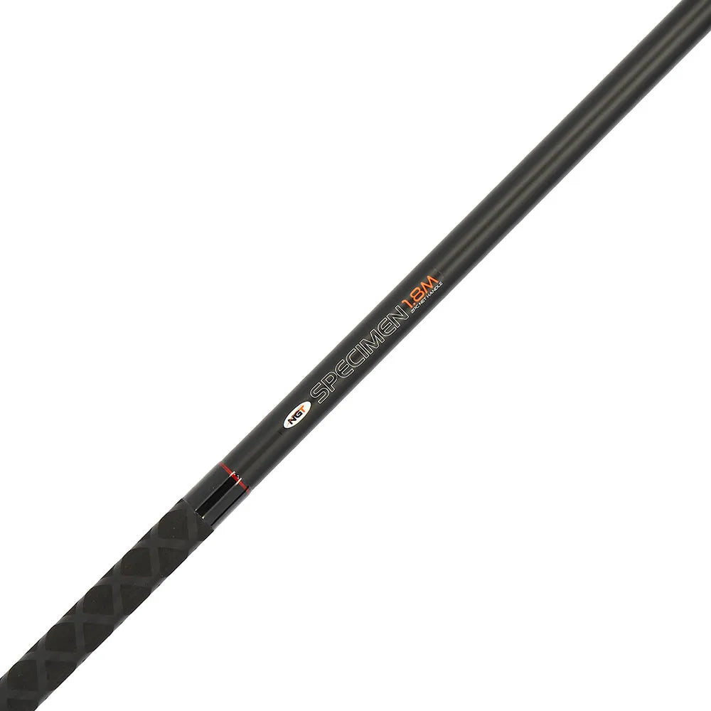 NGT 42" Specimen Net with dual Float System - with 1.8m 2 pc specimen handle