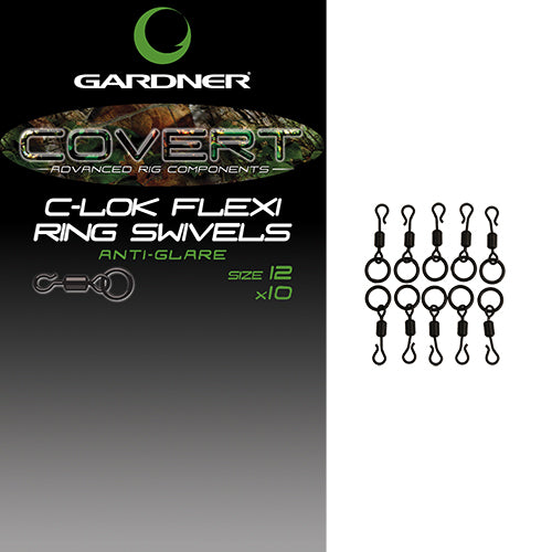Gardner Covert C-lok Flexi Ring Swivels