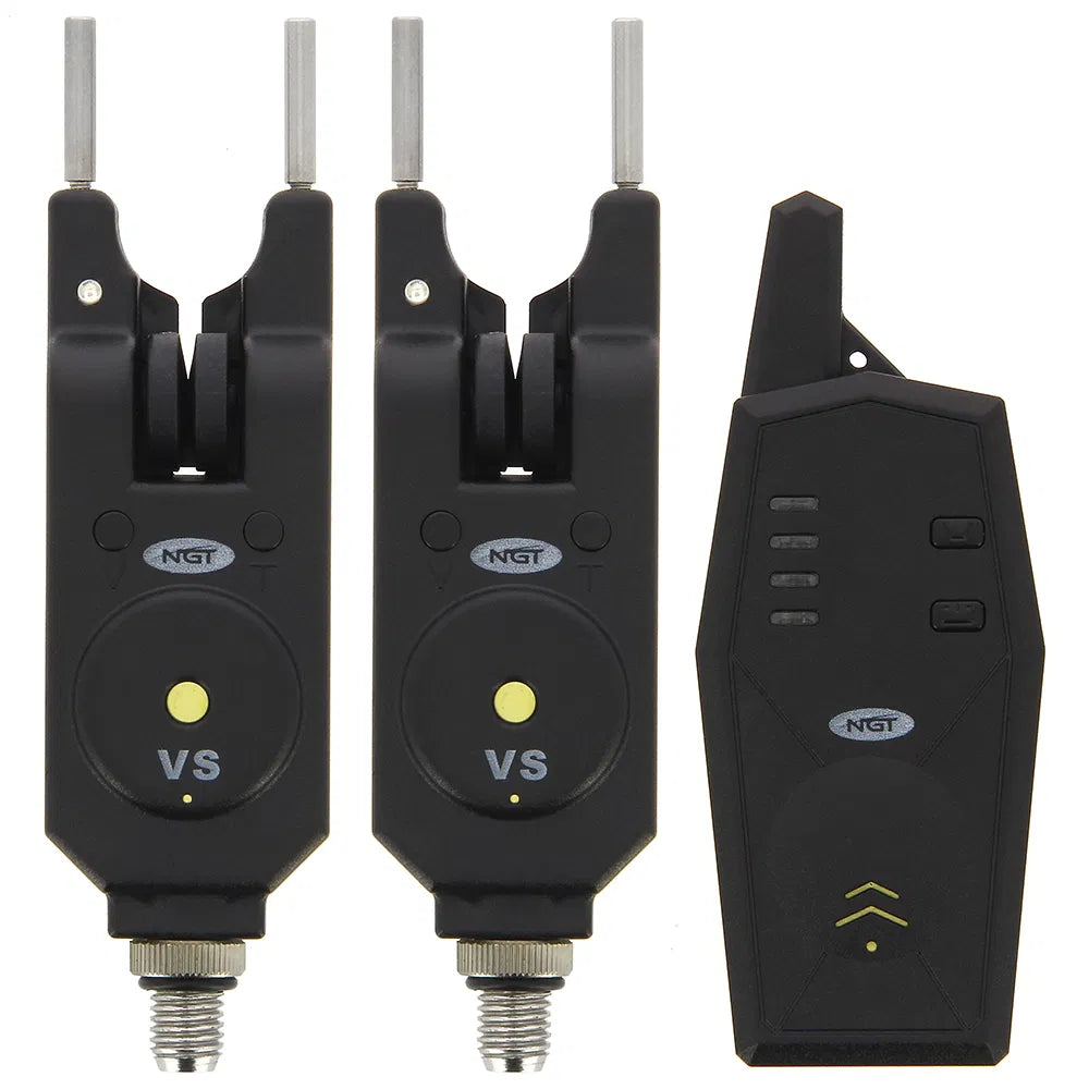 NGT VS 2pc Wireless Alarms - Adjustable Volume and Tone with Receiver