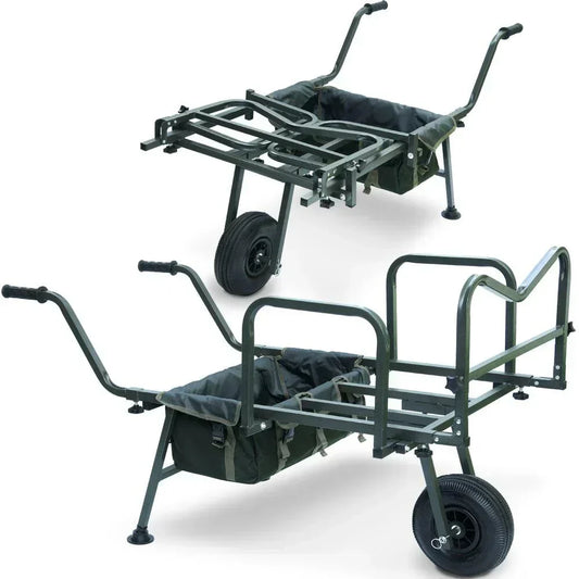 🛠️ Real Angler Review: NGT Dynamic Barrow – Twin or Single Wheel Adjustable Profile