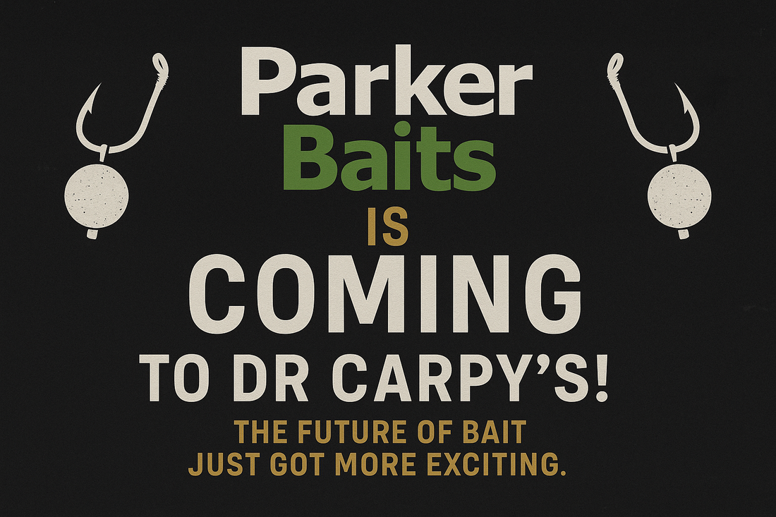 🎣 Big News: Parker Baits Is Coming to Dr Carpy’s! 🎣 The future of bait just got more exciting.
