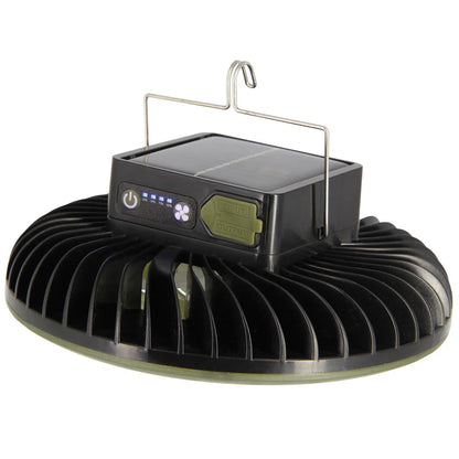 NGT Dynamic Fan - USB Rechargable 3600mAh Fan with Light and Powerbank