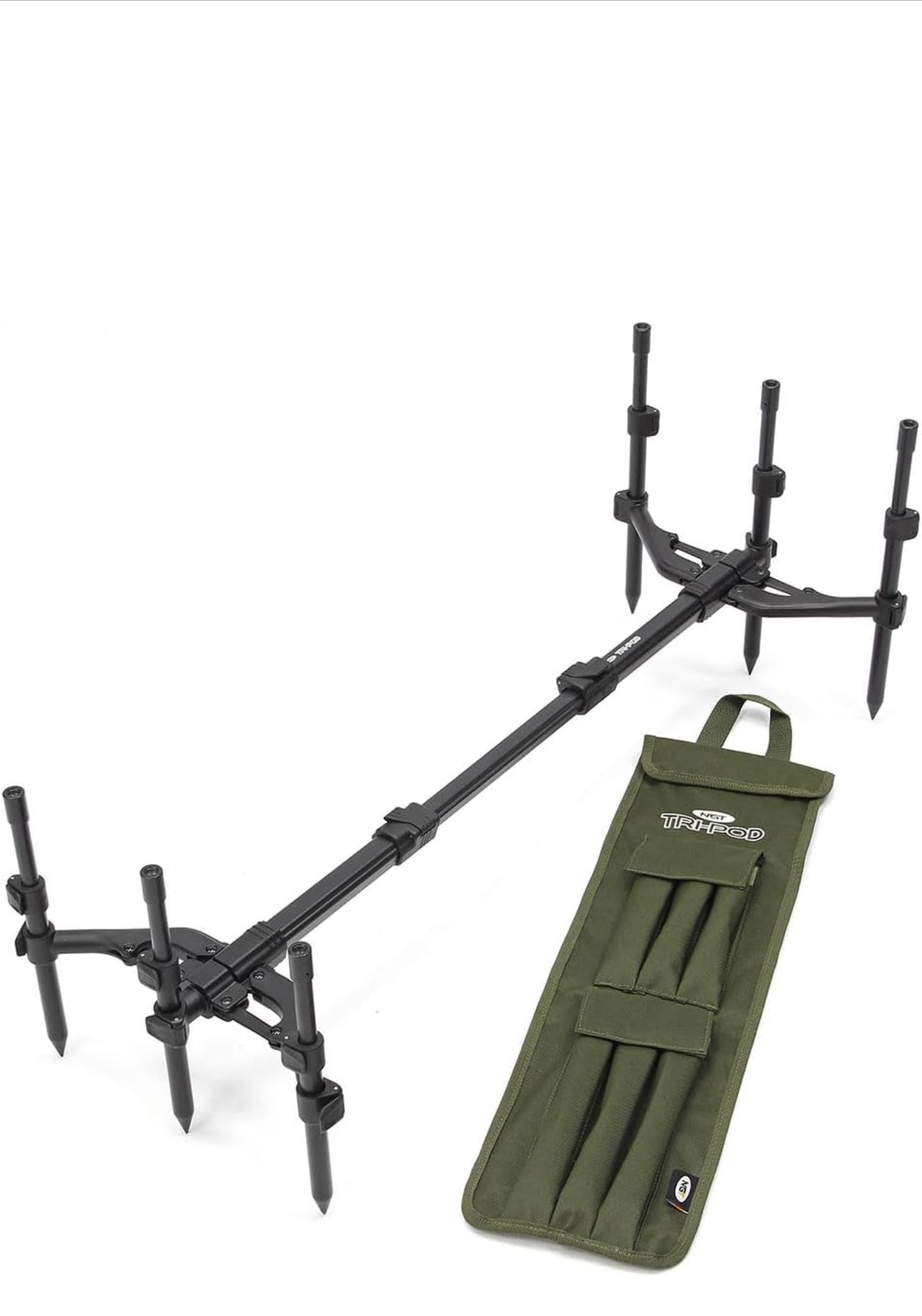 NGT TRI-POD - 3 Rod Pod with Case