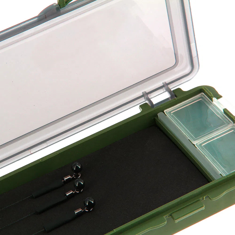 NGT Plastic Rig 900 - Plastic Stiff Rig Wallet with Pins