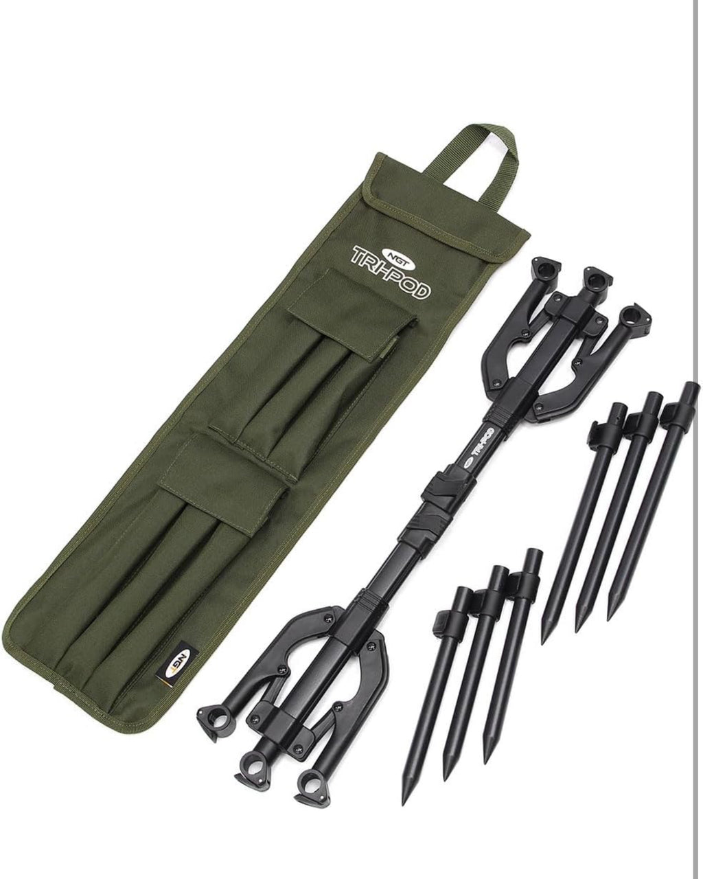 NGT TRI-POD - 3 Rod Pod with Case