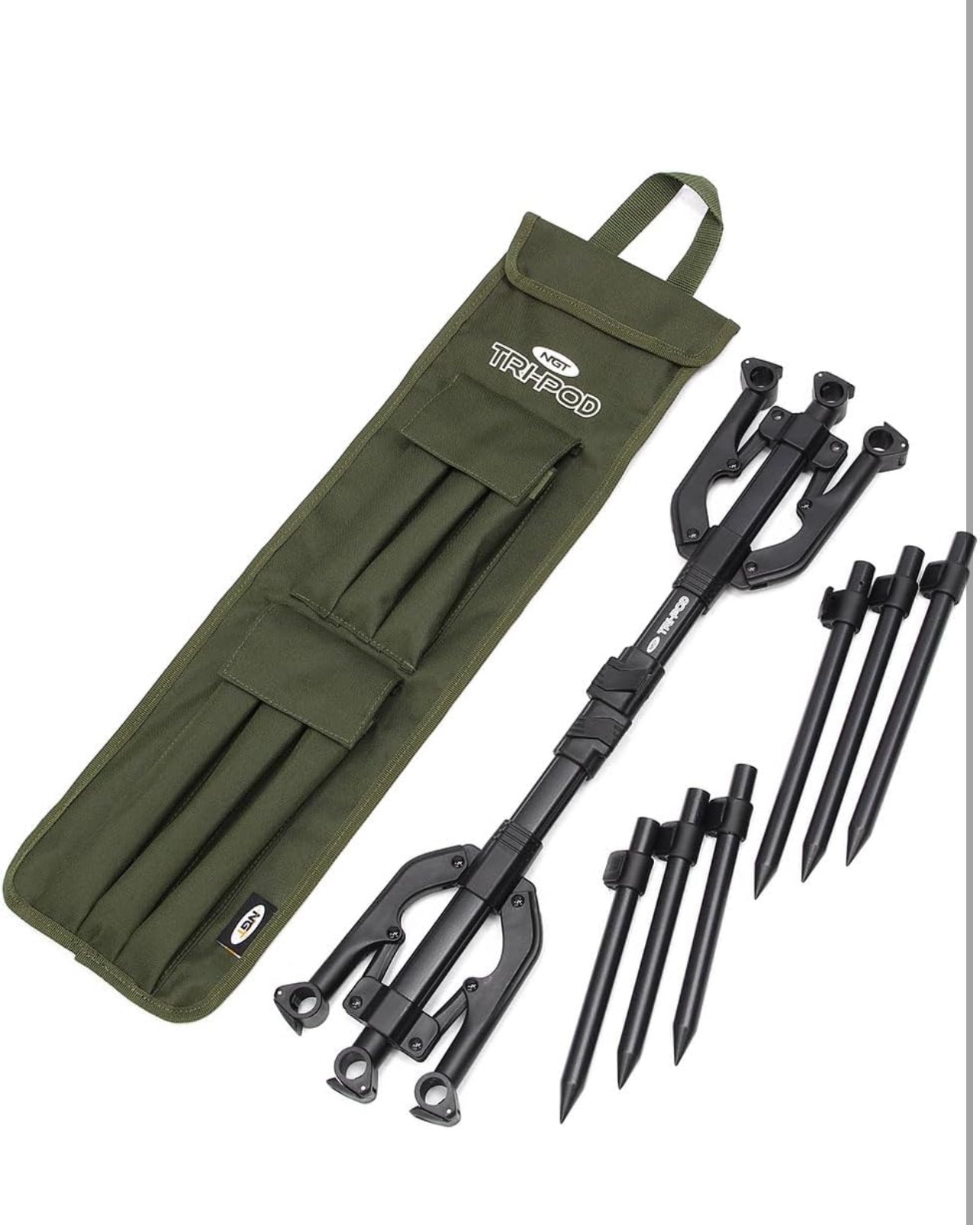 NGT TRI-POD - 3 Rod Pod with Case