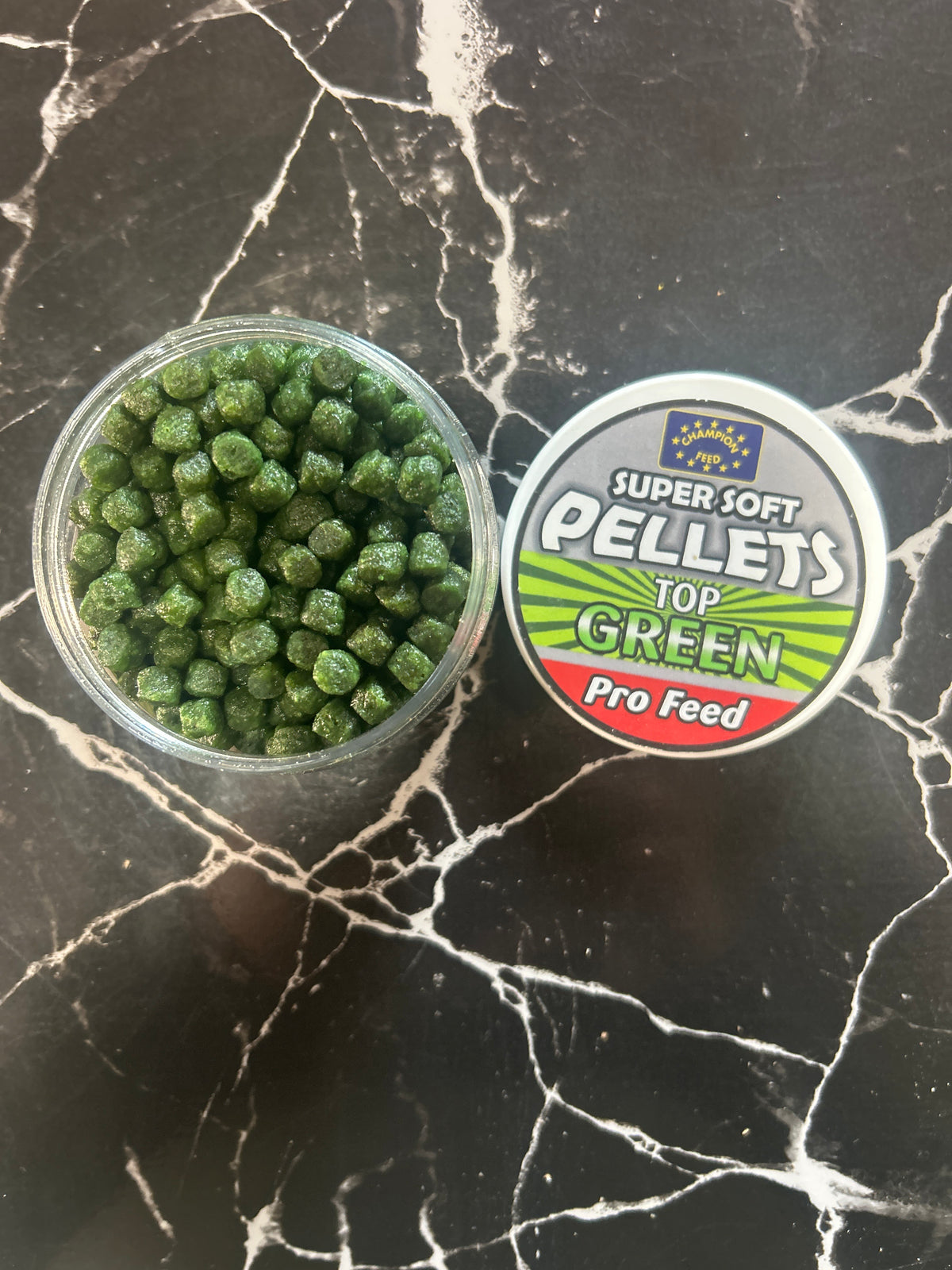 Super Soft Pellets 6mm TOP GREEN 100 gr