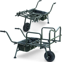NGT Dynamic Barrow - Adjustable Profile with Twin or Single Wheel Usage