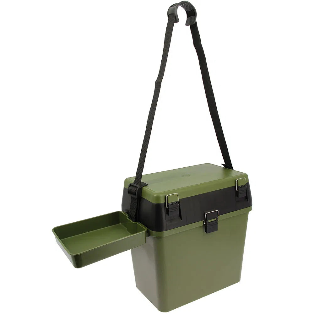 NGT Session Seat Box - With Side Tray and Shoulder Strap