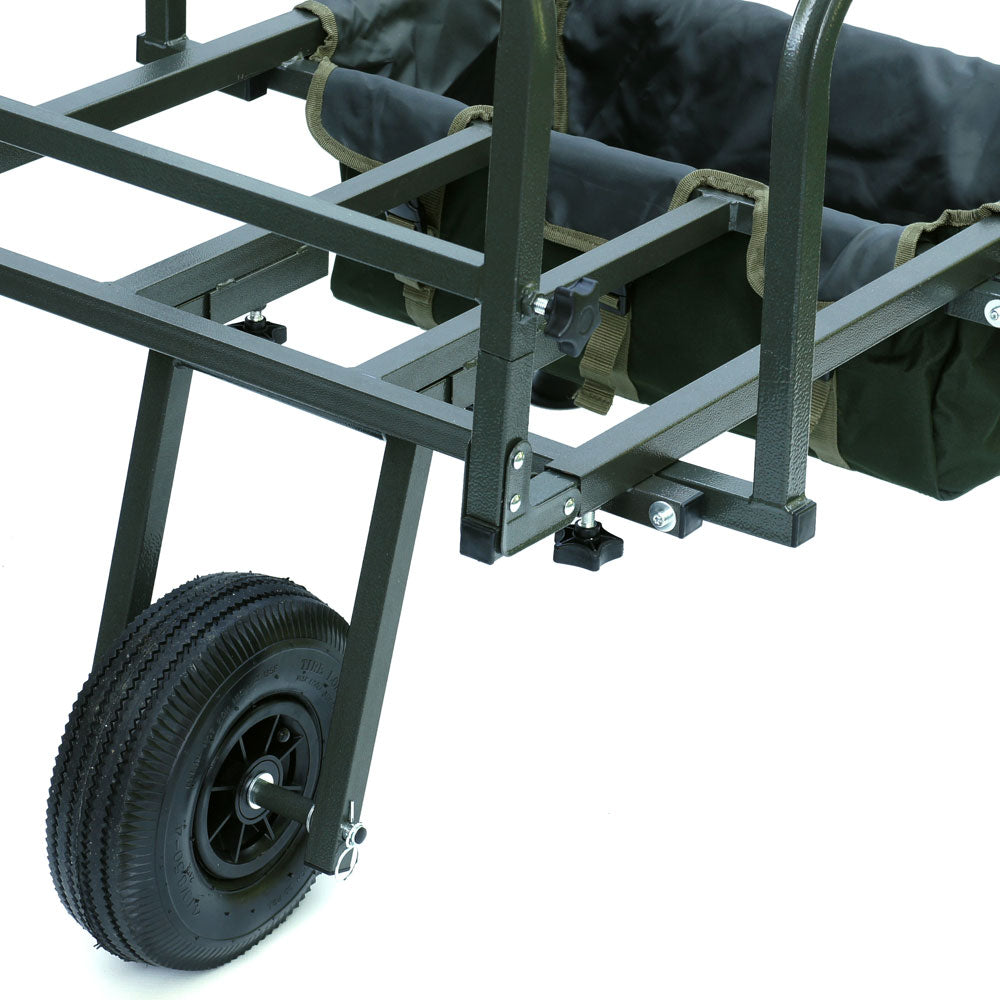 NGT Dynamic Barrow - Adjustable Profile with Twin or Single Wheel Usage