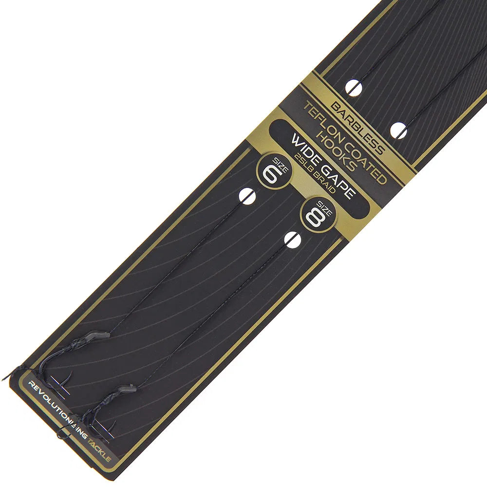 NGT Dynamic Twin Pack Hair Rigs - Size 6 and 8