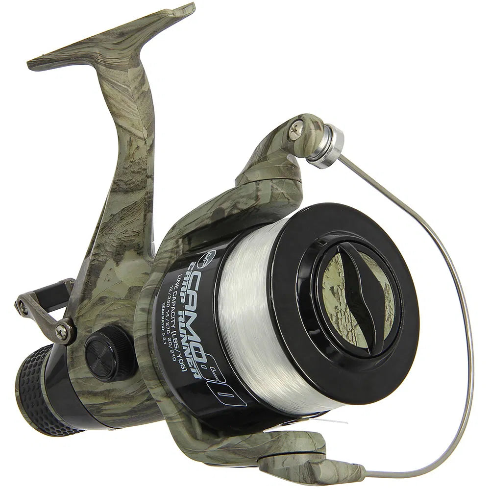 Angling Pursuits Camo 60 Carp runner reel