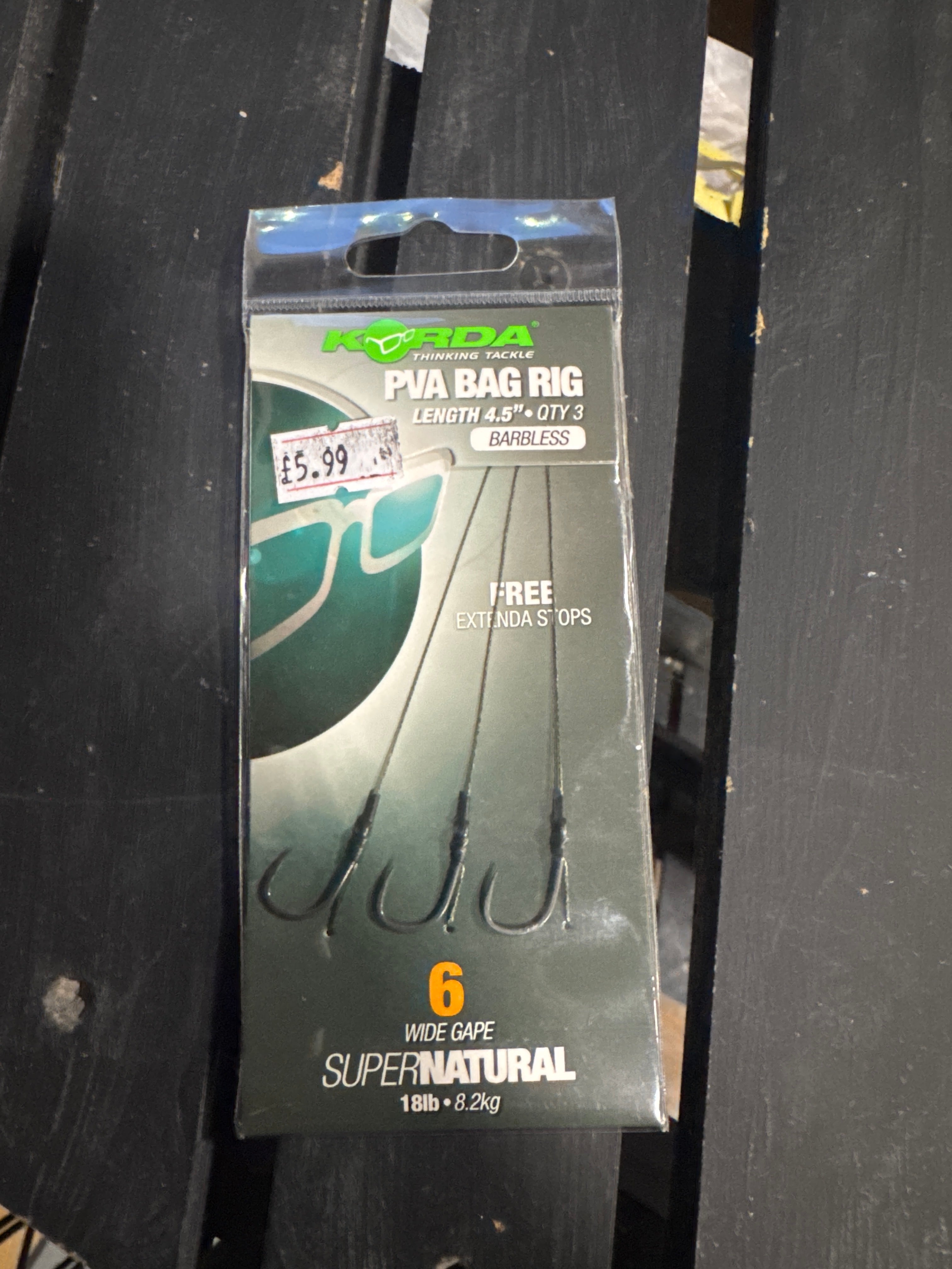 Solidz PVA Rig Wide Gape 6 18lb