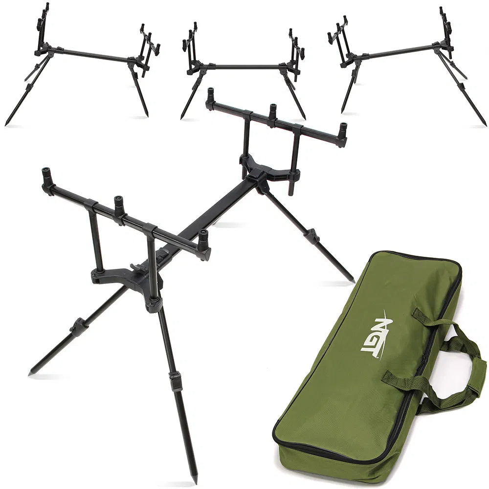 NGT Slider Pod - 3 Rod 'High / Low' Pod with Case