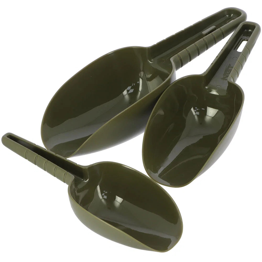 NGT 3pc Baiting Spoon Set- Ideal for PVA Bags, Spod Mix and Bait Launchers