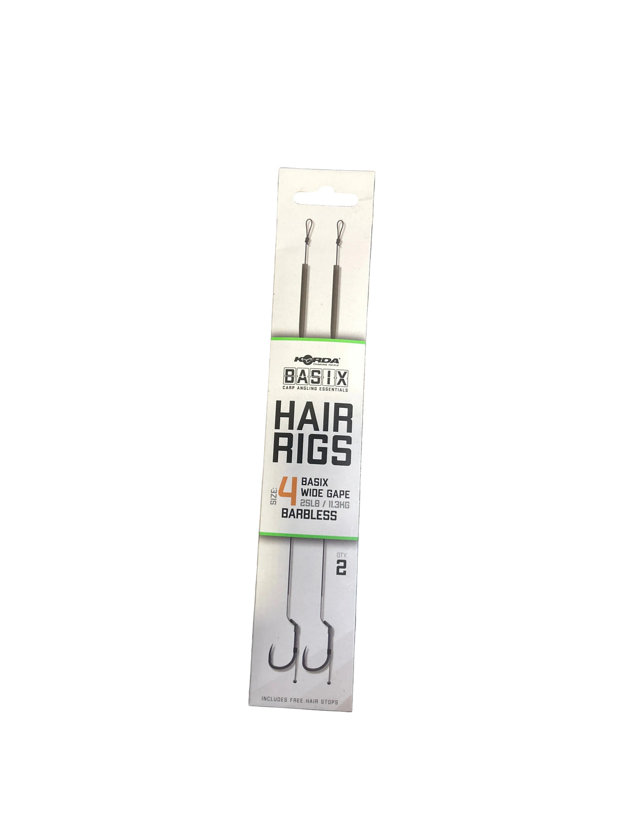 Basix Hair Rigs Wide Gape B 4 25lb