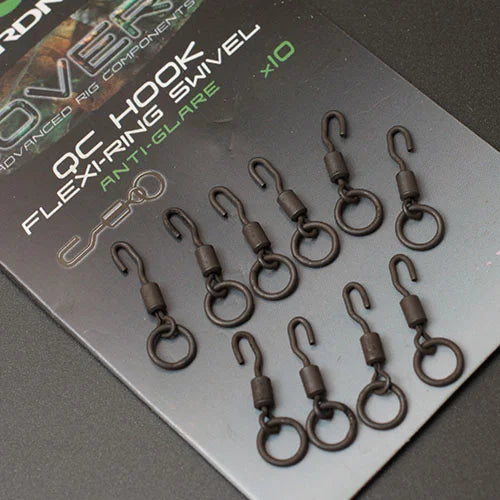 Gardner Covert QC Hook Flexi-Ring Swivels