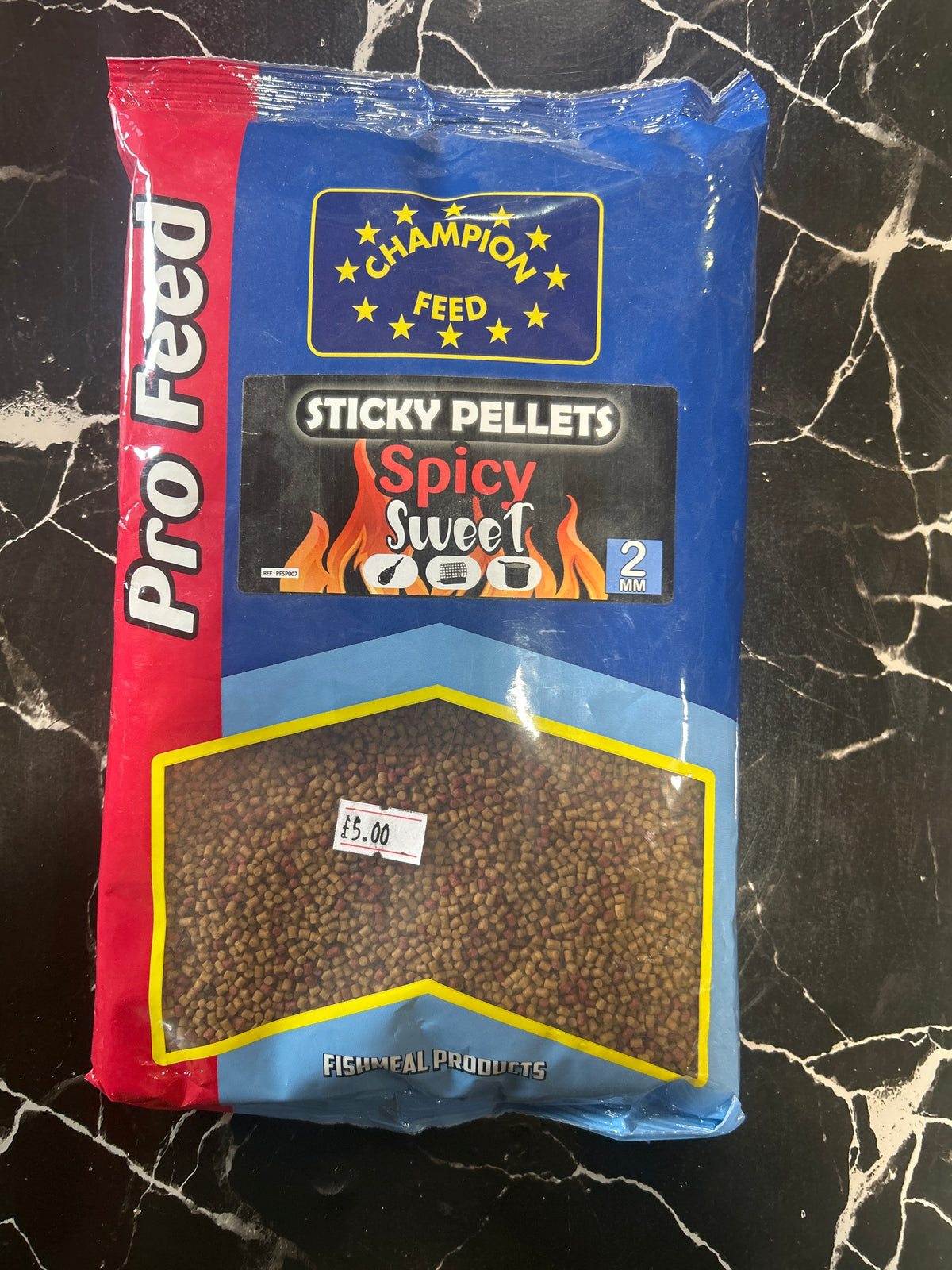 Sticky Pellets 2mm SPICY SWEET 650 gr