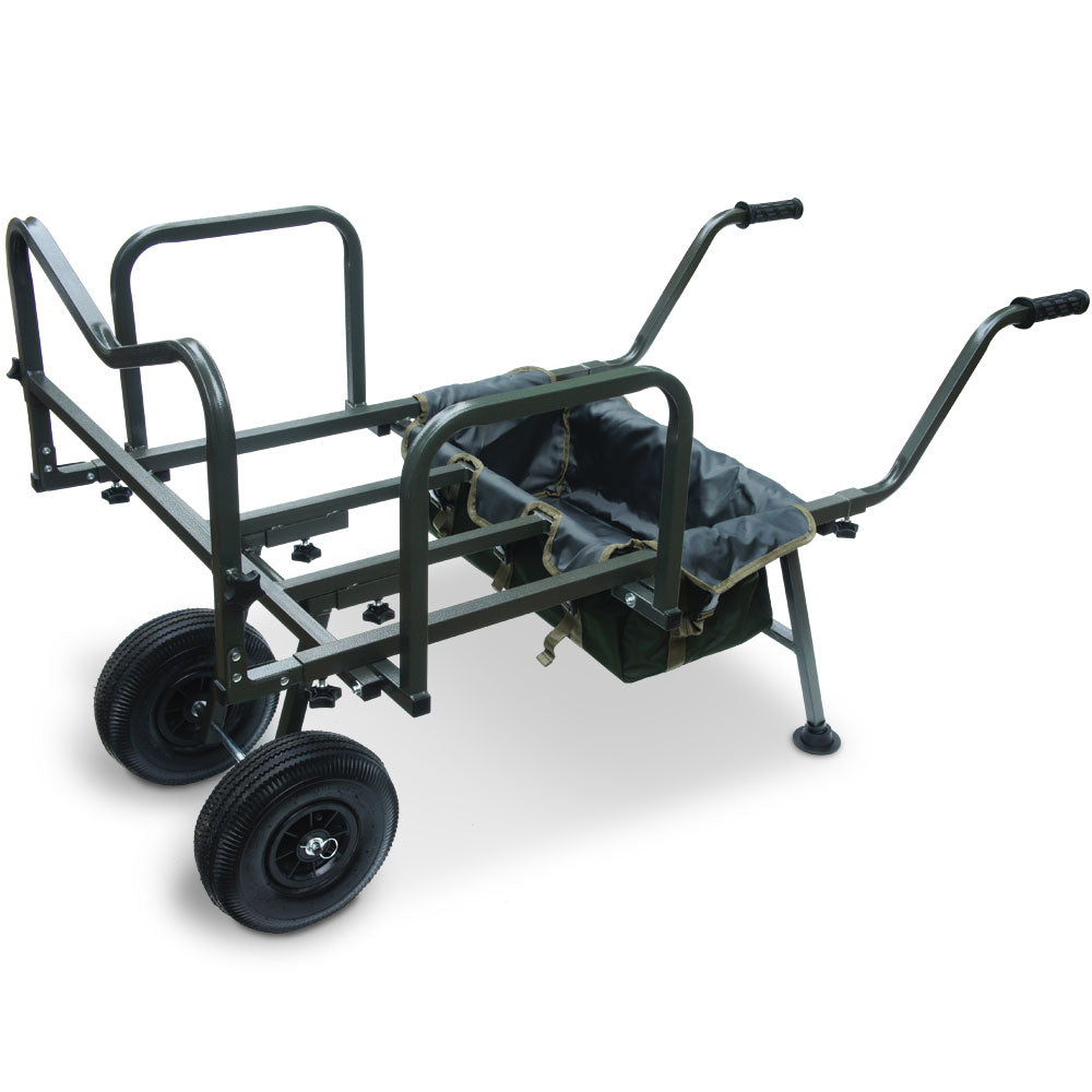 NGT Dynamic Barrow - Adjustable Profile with Twin or Single Wheel Usage