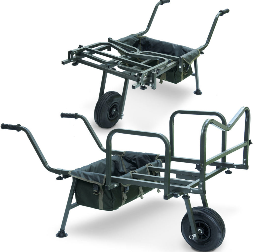 NGT Dynamic Barrow - Adjustable Profile with Twin or Single Wheel Usage