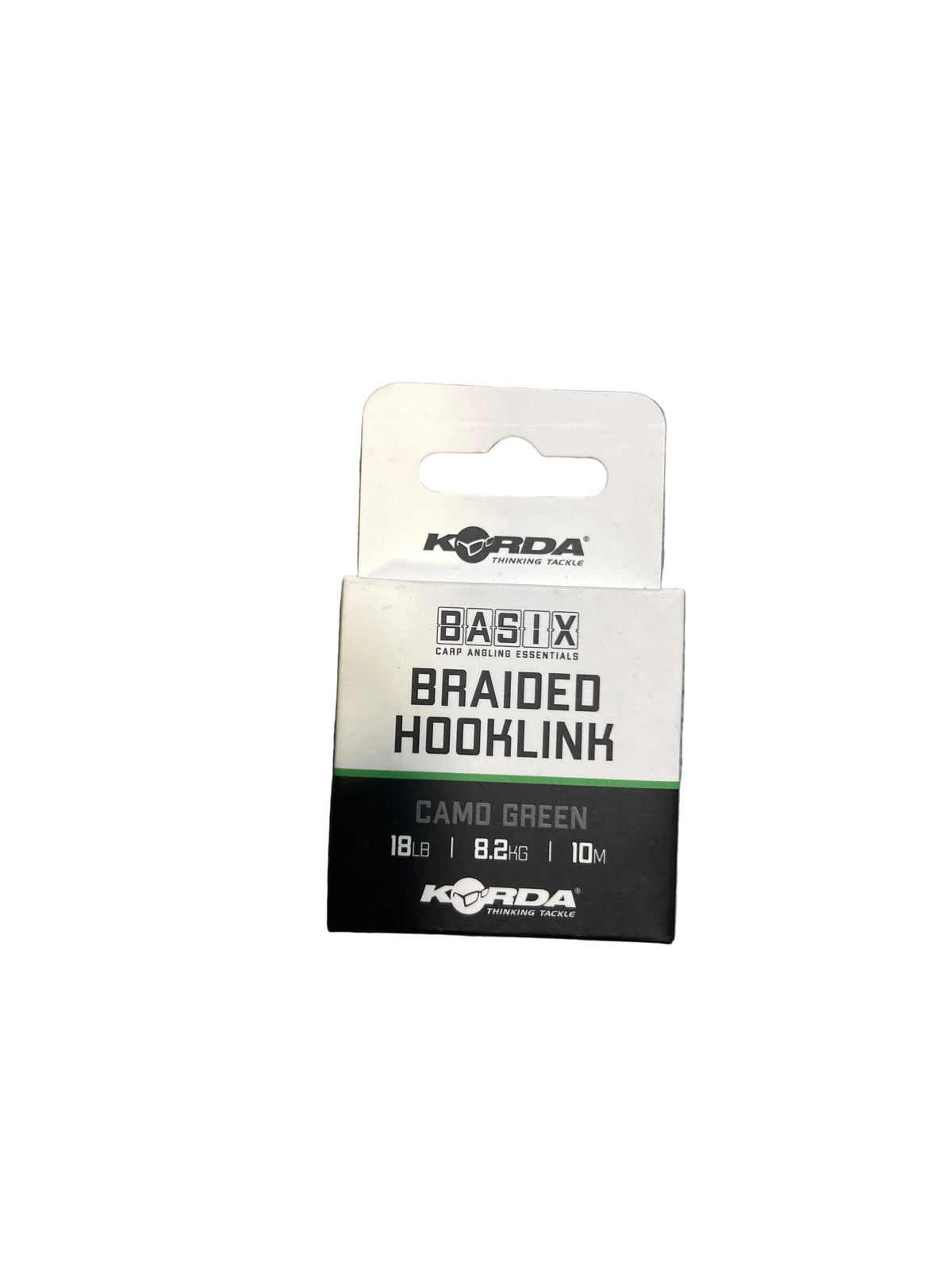 Basix Braided Hooklink 18lb 10m
