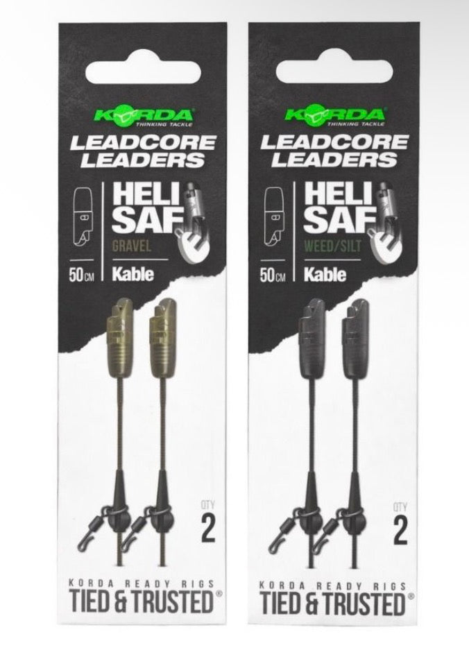 Kable Leadcore Leader Heli Safe Weed 50cm