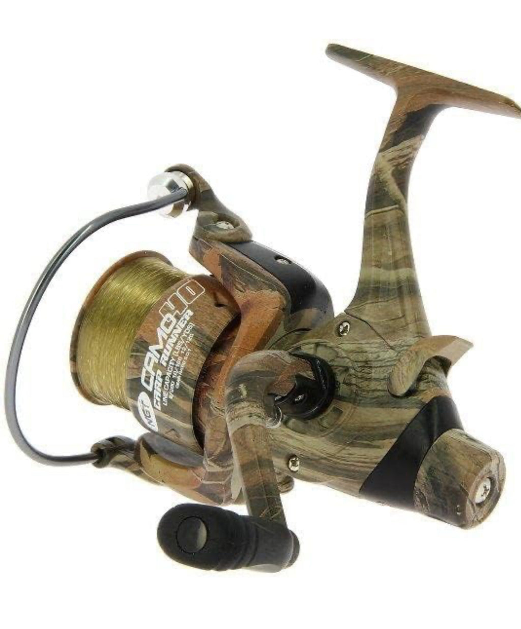 Angling Pursuits Camo 40 Carp runner Reel