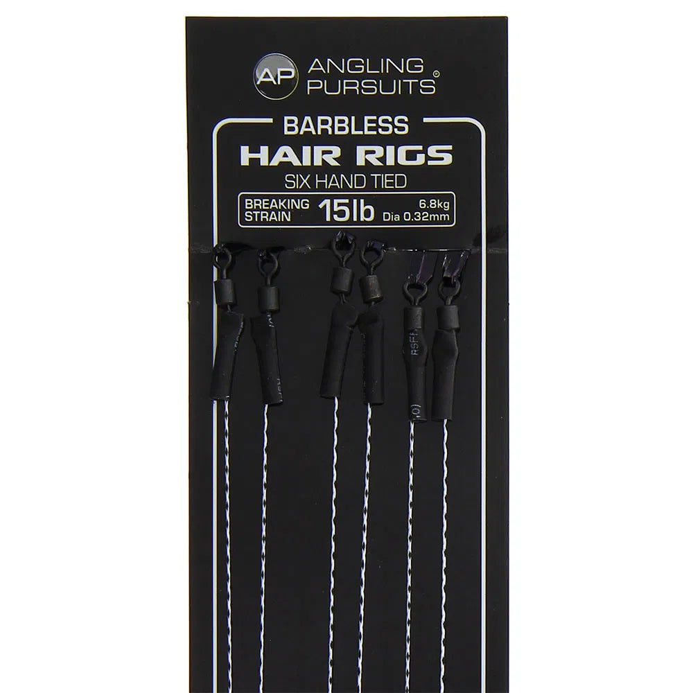 Angling Pursuits Sixpack Hair Rigs - Mixed Sizes Barbless