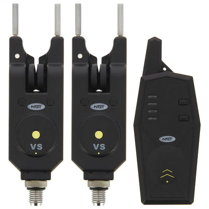 NGT VS 2pc Wireless Alarms - Adjustable Volume and Tone with Receiver