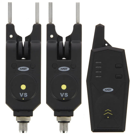 NGT VS 2pc Wireless Alarms - Adjustable Volume and Tone with Receiver