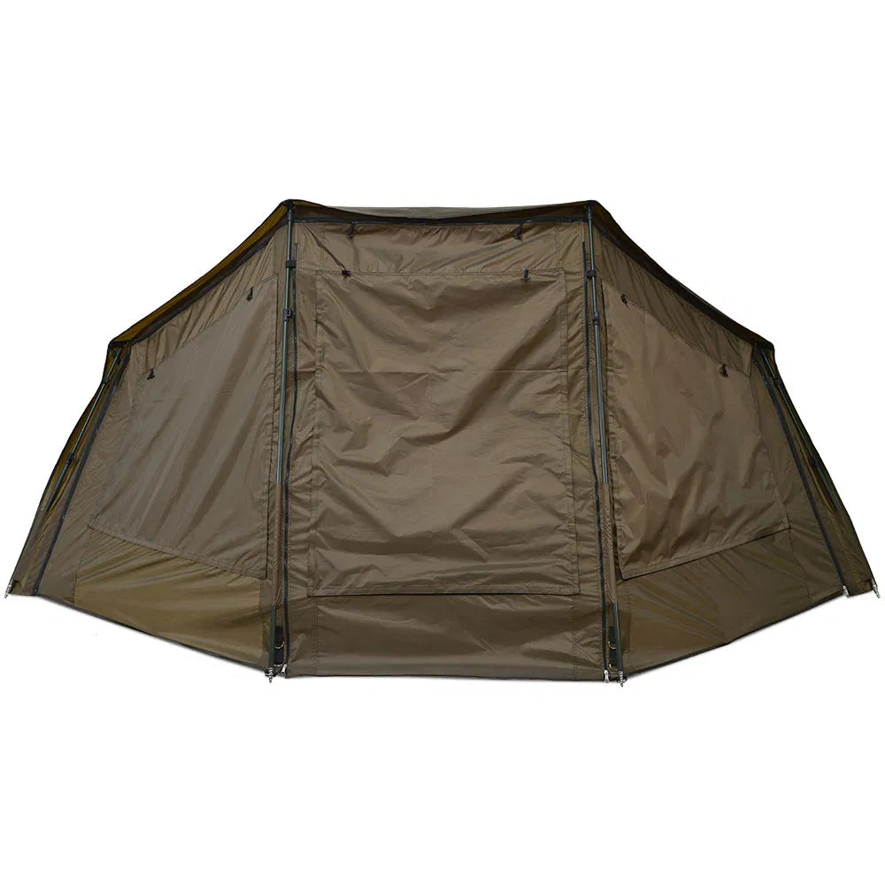 NGT XPR Shelter - Brolly system with Zip on Front. Includes groundsheet, Storm Poles and Case.