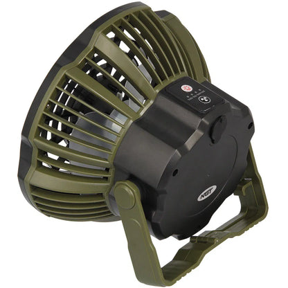 NGT XL Fan - USB Rechargeable Fan with Light and Powerbank