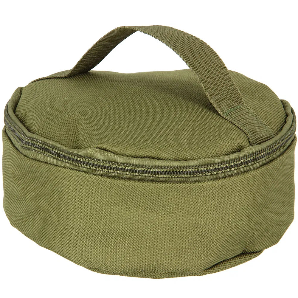 NGT Aluminium Outdoor Kettle Set - 0.80 Litre Gun Metal Kettle with Teaspoon and 600D Case