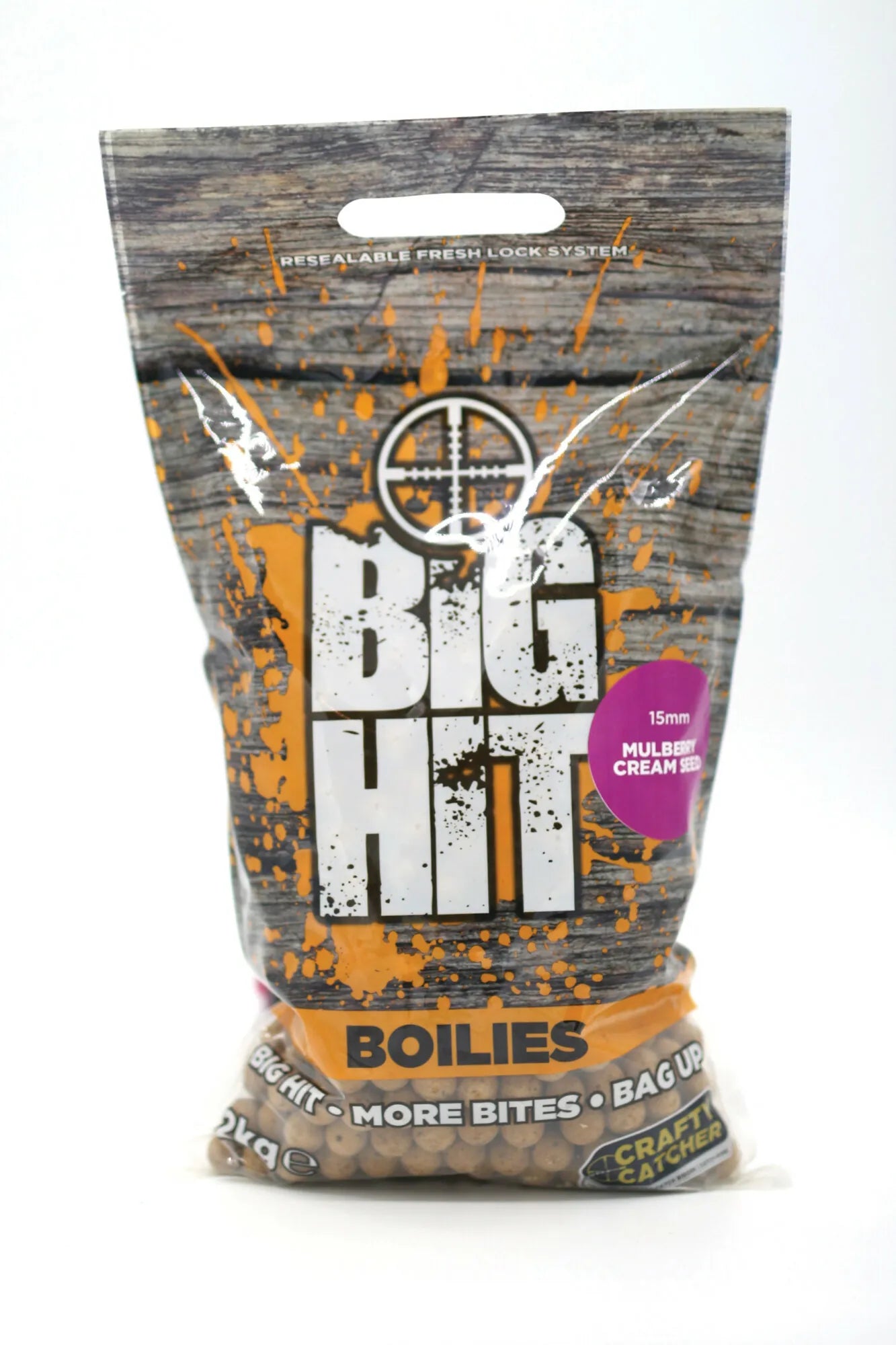 Crafty Catcher Big Hit Mulberry Cream Seed 15mm 2kg
