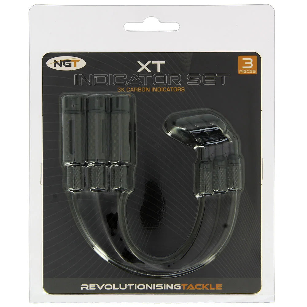 NGT XT 3PC Indicator Set - 3k Carbon Indicators