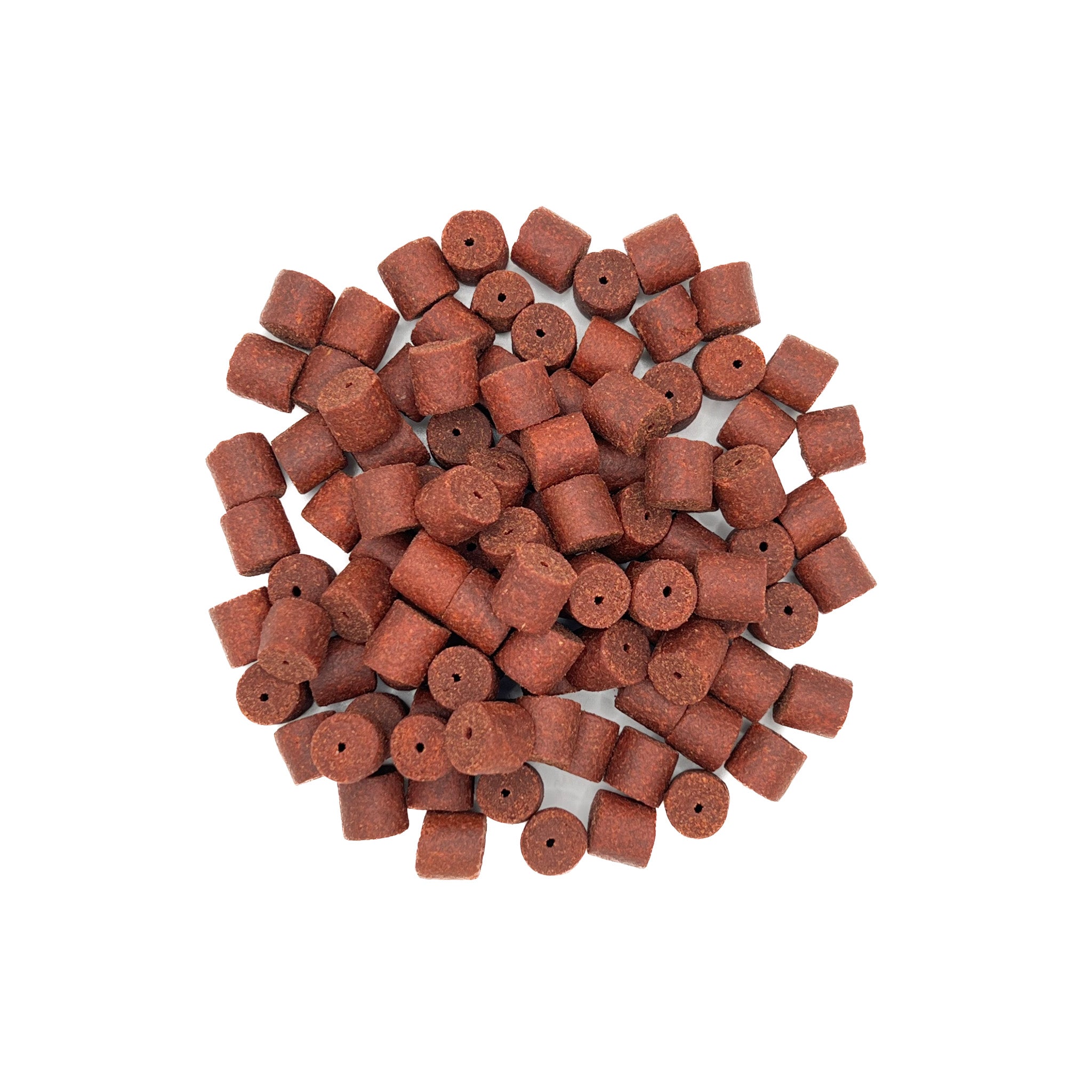 Pre-Drilled Halibut Pellet - Red Krill or Black Halibut