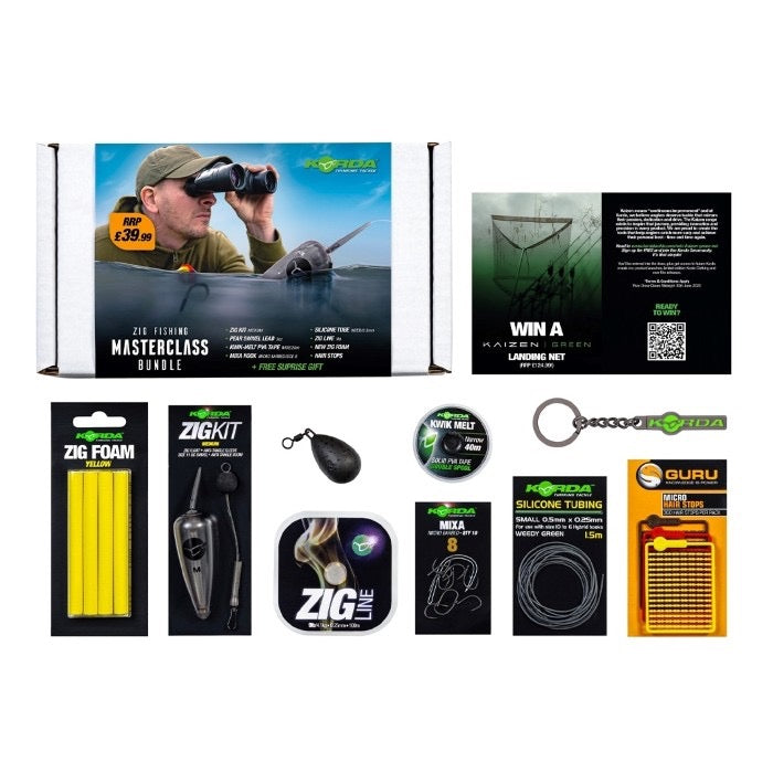 Korda Zig Kit Bundle | Complete Carp Zig Fishing Setup