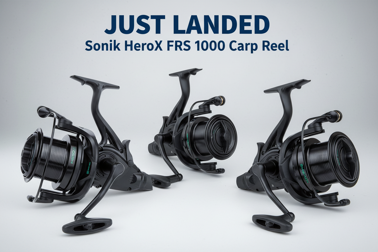 Just Landed - Sonik HeroX FRS 1000 Carp Reel