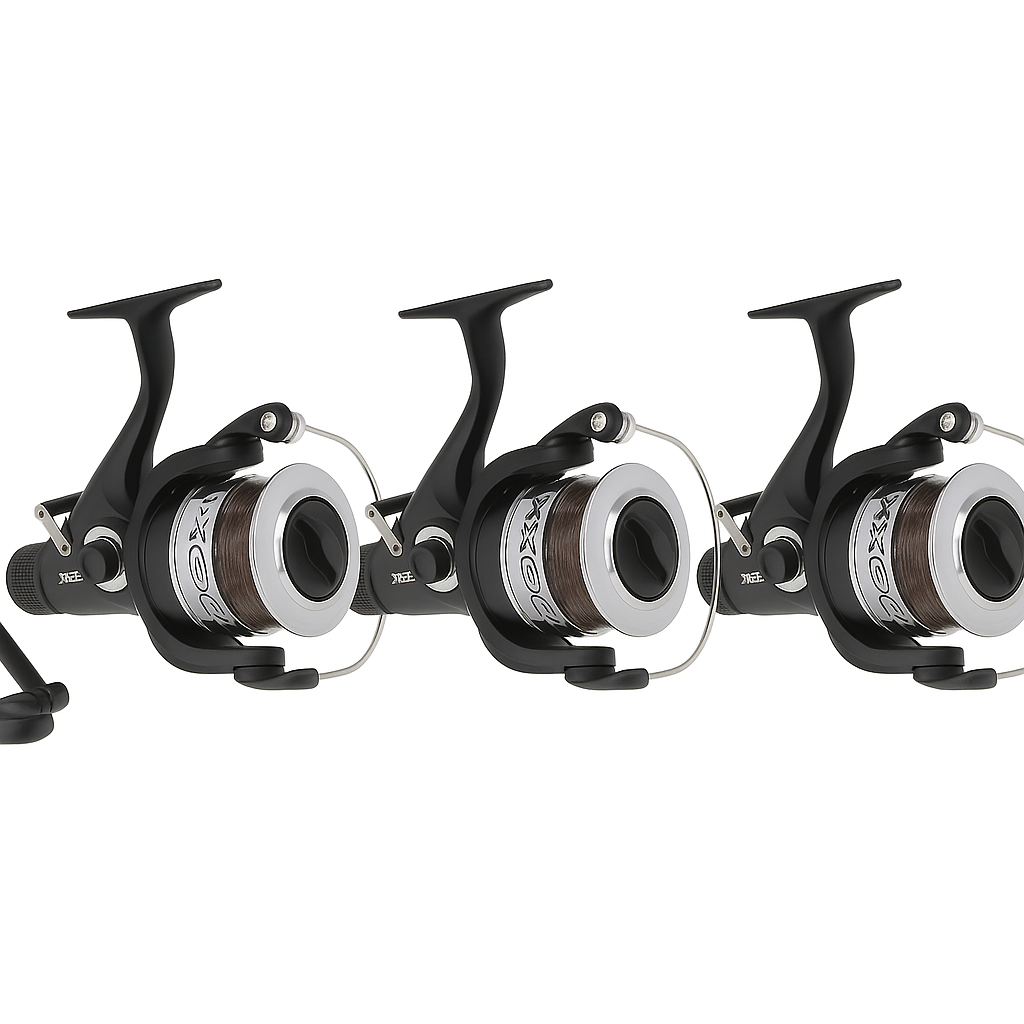 Three Fishing Reels